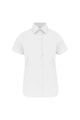 Dames Stretch Blouse korte mouw Kariban K532 WHITE